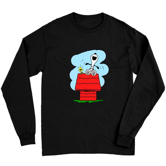 Discover Snoopy and Woodstock Laugh - Snoopy Fan - Long Sleeves