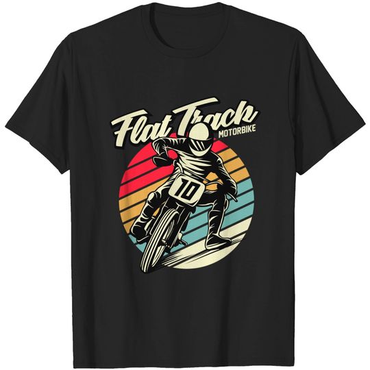 Discover Flat track motorbike - Motorbike - T-Shirt