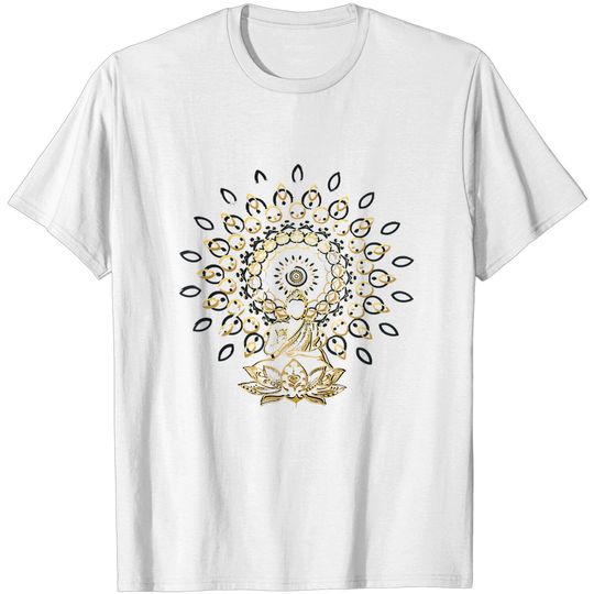 Discover Buddha Meditation Zen Mandala - Buddha - T-Shirt