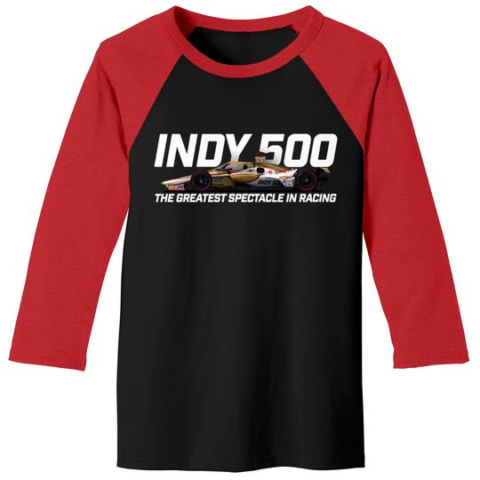 Discover Indy Greatest Spectacle (dark double-sided) - Indy 500 - Baseball Tees
