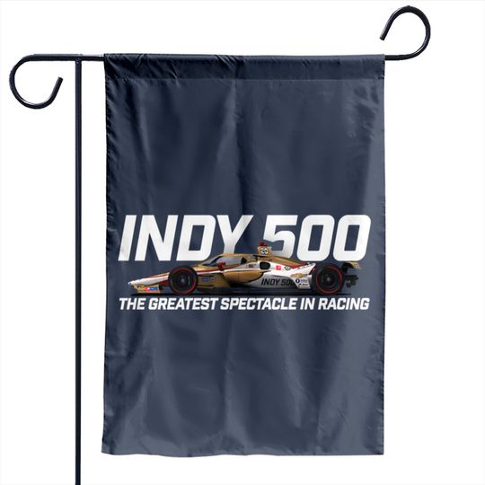 Discover Indy Greatest Spectacle (dark double-sided) - Indy 500 - Garden Flags