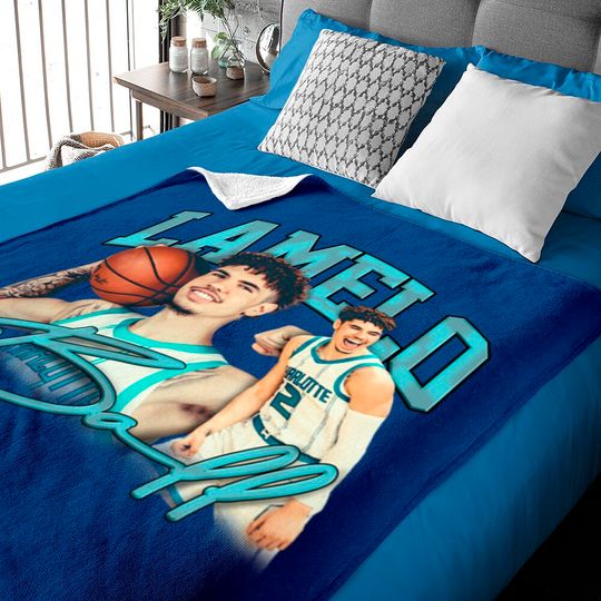 Discover LaMelo Ball Vintage - Lamelo Ball - Baby Blankets