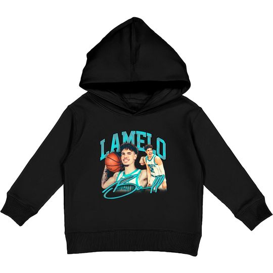 Discover LaMelo Ball Vintage - Lamelo Ball - Kids Pullover Hoodies