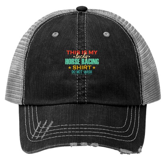 Discover Horse Racing Trucker Hats