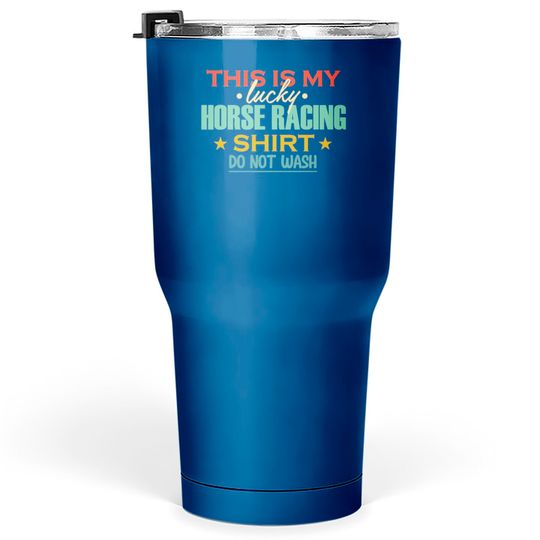 Discover Horse Racing Tumblers 30 oz