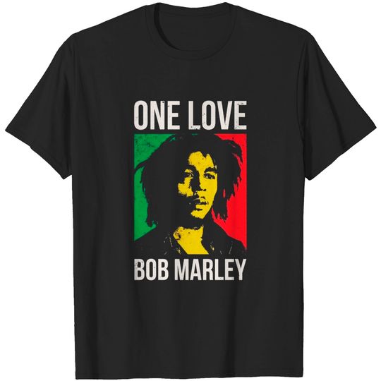 Discover Bob Marley One Love Unisex Heavy Cotton Tee T-shirt