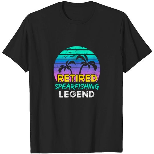 Discover Retired spearfishing legend T-Shirts