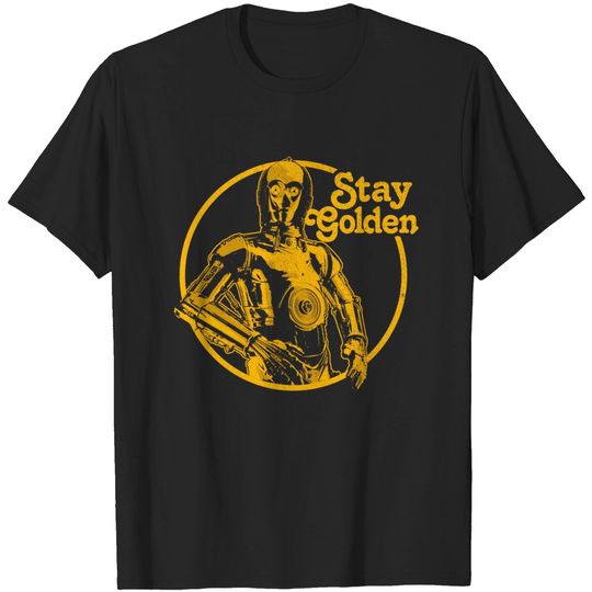 Discover NEW C 3PO Stay Golden T-shirt