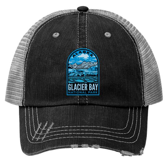Discover Glacier Bay National Park Trucker Hats