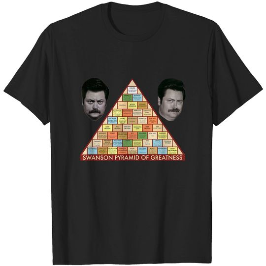 Discover Swanson Pyramid of Greatness Classic T-Shirt