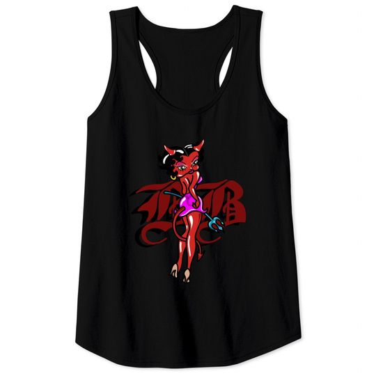 Discover Betty Boop devil in a dress - Betty Boop - Tank Tops