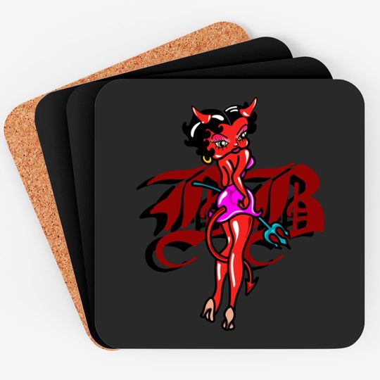 Discover Betty Boop devil in a dress - Betty Boop - Coasters