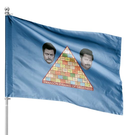 Discover Swanson Pyramid of Greatness Classic House Flags