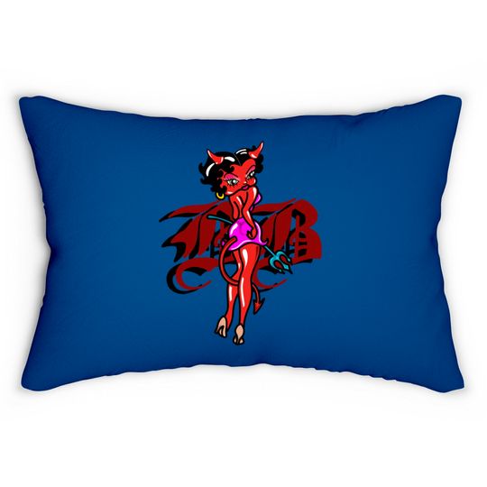 Discover Betty Boop devil in a dress - Betty Boop - Lumbar Pillows