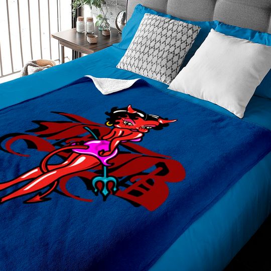Discover Betty Boop devil in a dress - Betty Boop - Baby Blankets
