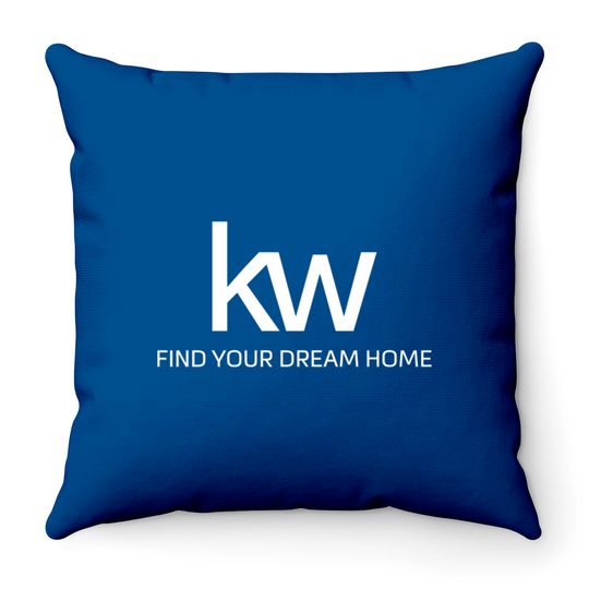 Discover kw - find your dream home - Keller Williams - Throw Pillows