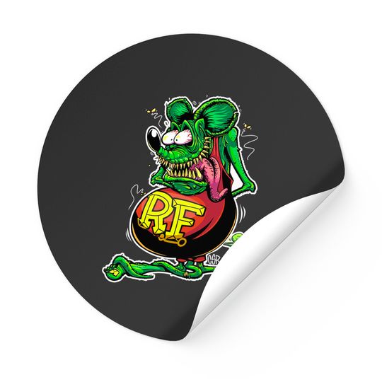 Discover Bootleg Ratfink - Rat Fink - Stickers