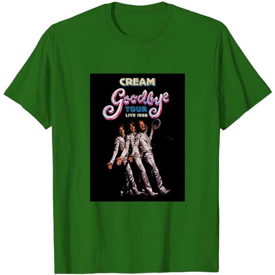 Discover Cream Goodbye Tour Live 1968 Classic T-Shirt