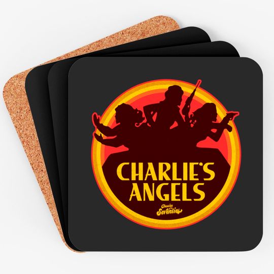 Discover Charlie´s Angels - TV Series - Charlies Angels - Coasters