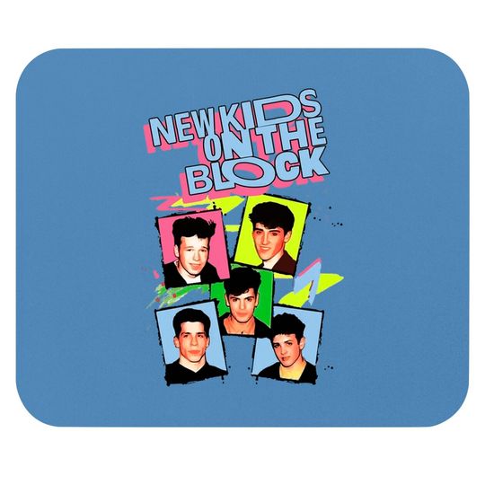Discover Vintage New Kids Tour 1989 Mouse Pads, Sweatshirt, Long Sleeve, Hoodie, 1989 New Kid on The Block