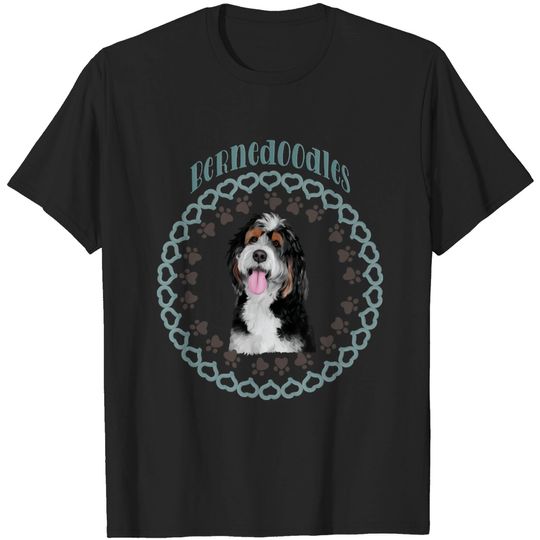 Discover Bernedoodles dog breed - Bernedoodle Dog - T-Shirt