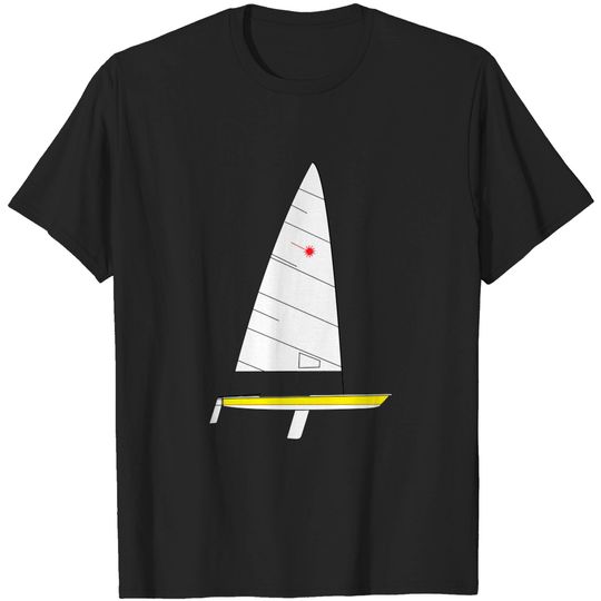 Discover Laser Sailboat - Laser Sailboat - T-Shirt