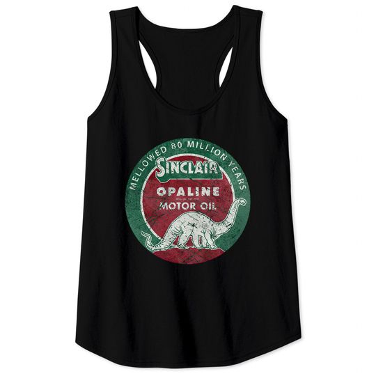 Discover Diplodocus Motor Oil V01 - Sinclair - Tank Tops