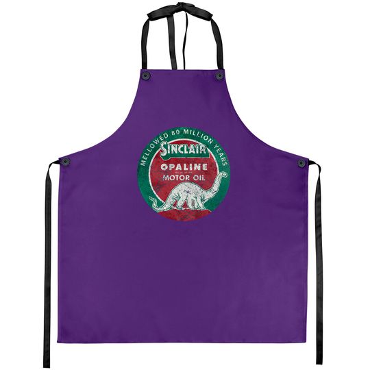 Discover Diplodocus Motor Oil V01 - Sinclair - Aprons