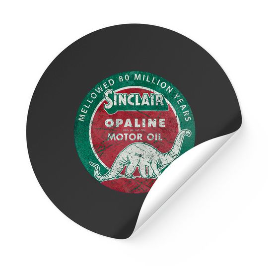 Discover Diplodocus Motor Oil V01 - Sinclair - Stickers