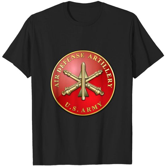 Discover Air Defense Artillery Branch Plaque T-shirt
