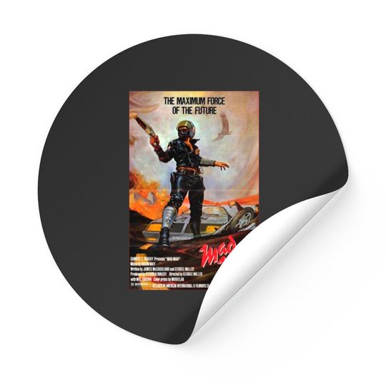 Discover Mad Max... Original Gangsta - Mad Max - Stickers