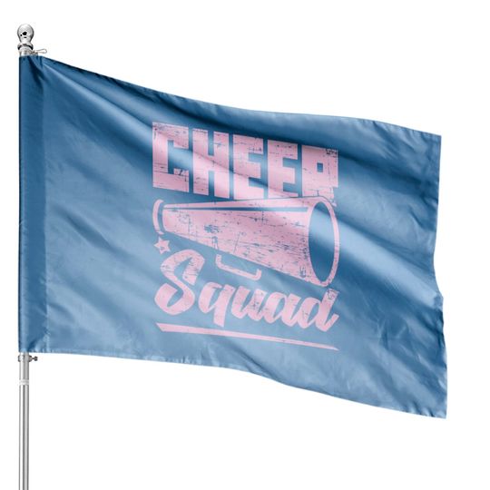 Discover Cheering Cheerleading Team Cheer Squad Cheerleader House Flags