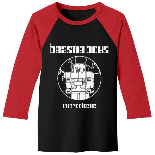 Discover The Beastie Boys Intergalactic Tee Baseball Tees