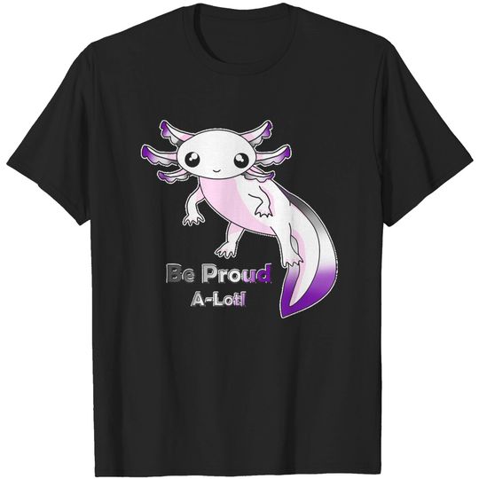 Discover Asexual Asexual Pride Axolotl T-Shirts