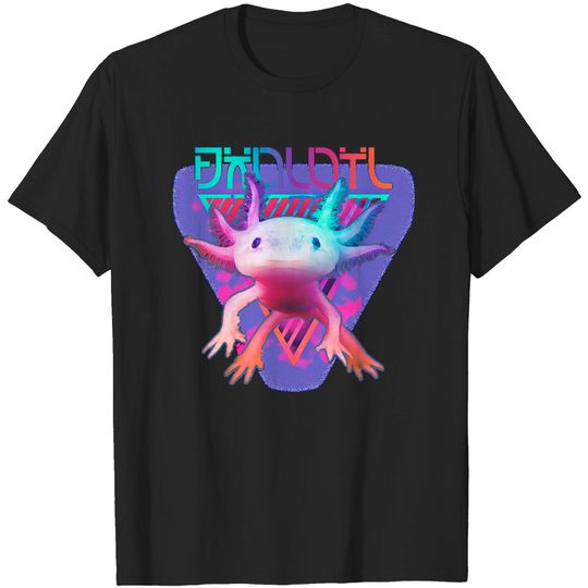 Discover axolotl a x o l o t l r e t r o p u n k t-shirts