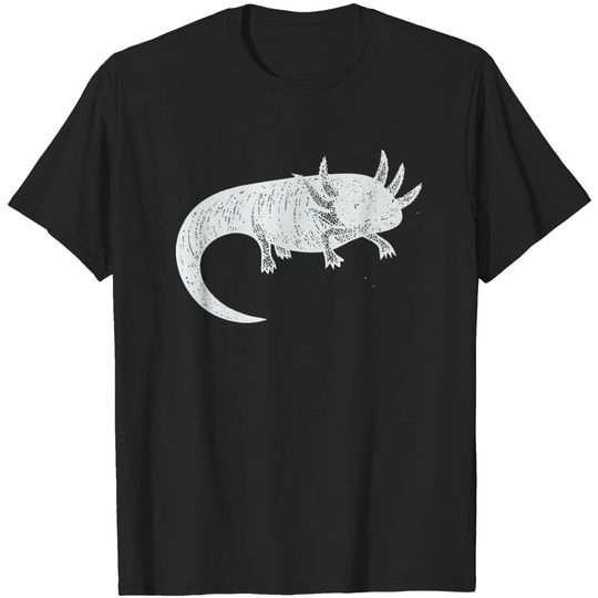 Discover Axolotl Axolotl - hand drawn animal ink art design T-Shirts