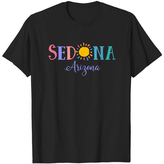 Discover Sedona Arizona Cool Design Souvenir Gift T-shirt