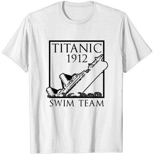 Discover Titanic 1912 swim team lifeguards T-shirt