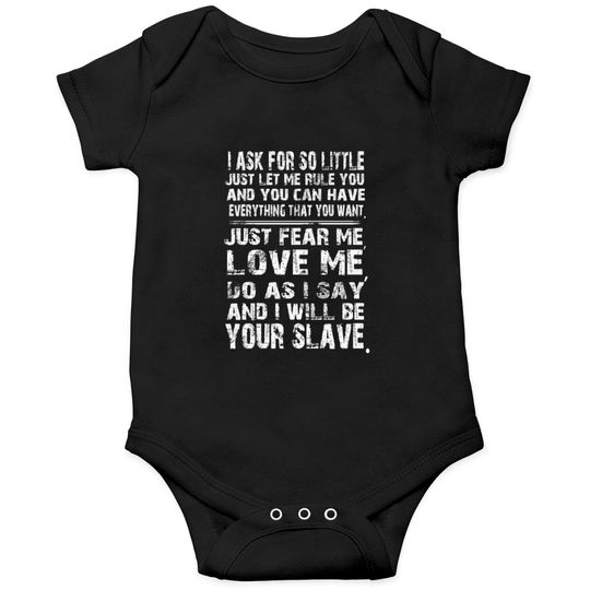 Discover Labyrinth - Just fear me love me do as I say Onesie