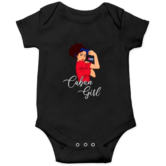 Discover Cuban Girl, Cubana Flag Cuban Girl Onesie