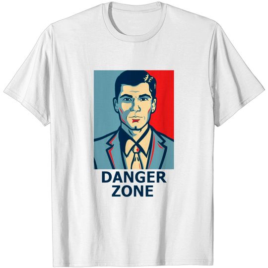 Discover Archer - Sterling Archer - Danger zone T-shirt