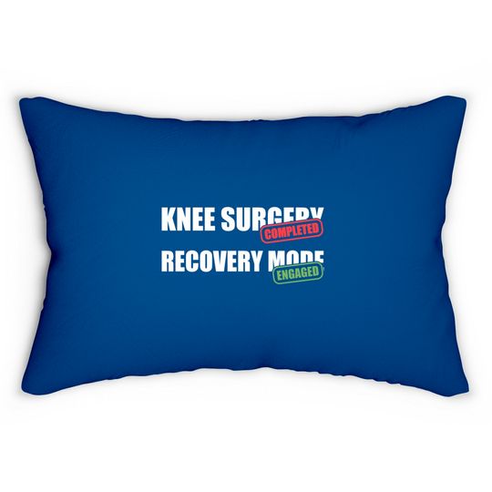 Discover Knee Surgery Completed Recovery Mode Knee Replacement Lumbar Pillows