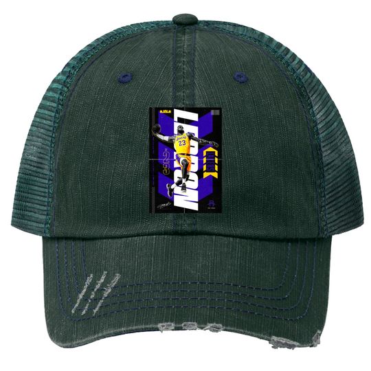 Discover LEBRON JAMES - Lebron James - Trucker Hats