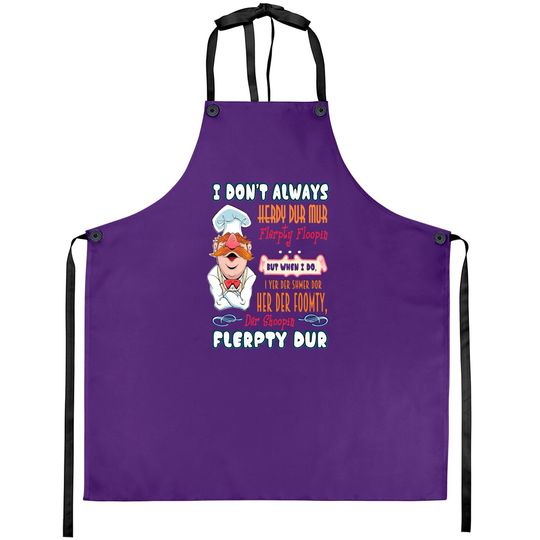 Discover swedish chef amazing! Aprons