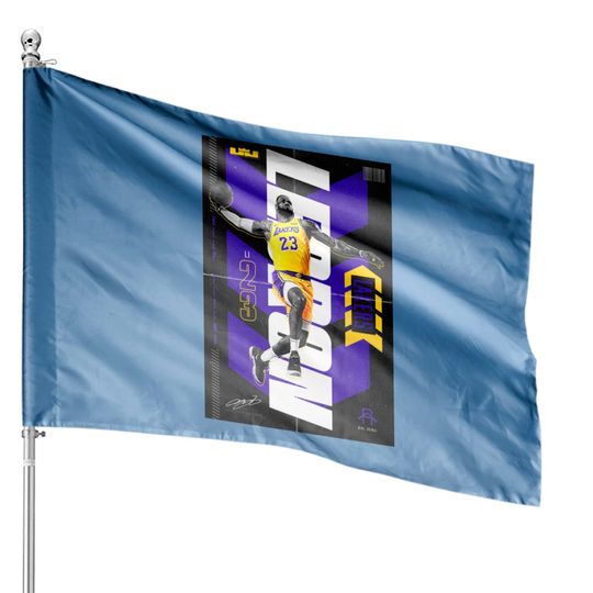 Discover LEBRON JAMES - Lebron James - House Flags