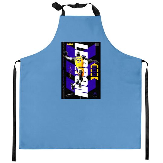Discover LEBRON JAMES - Lebron James - Kitchen Aprons