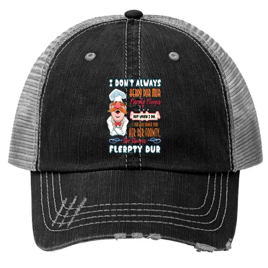 Discover swedish chef amazing! Trucker Hats