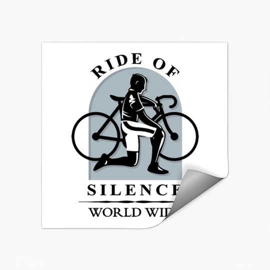 Discover ride of silence Stickers
