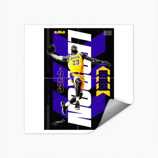 Discover LEBRON JAMES - Lebron James - Stickers
