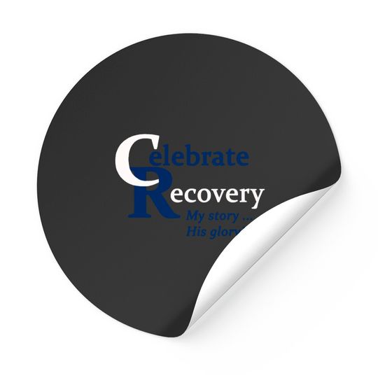 Discover Celebrate Recovery My Story His Glory Stickers